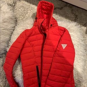 Guess Red Puffer